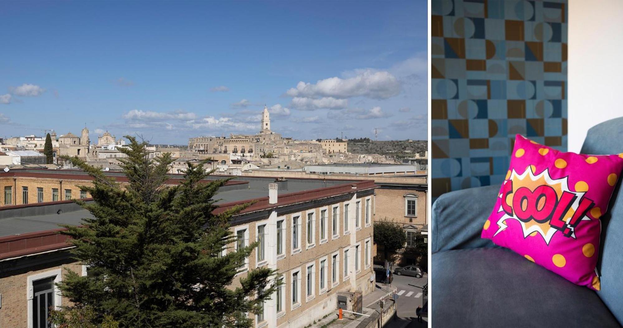 Residenza Minozzi Con 2 Camere E 2 Bagni E Vista Sassi Matera Extérieur photo